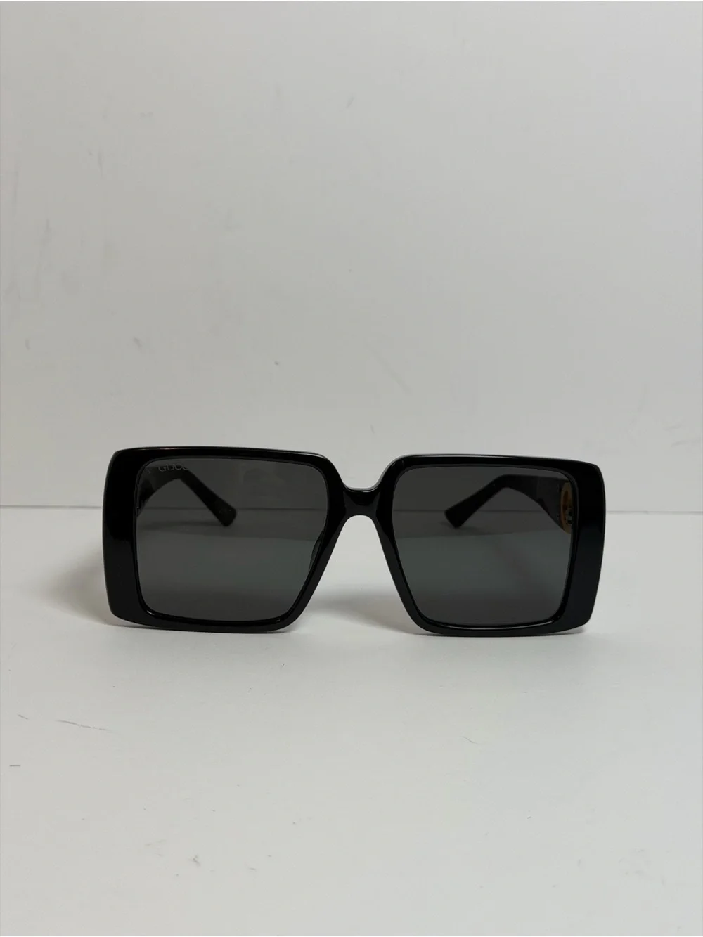 Gucci GG1692S Interlocking GG Logo Black Sunglasses
